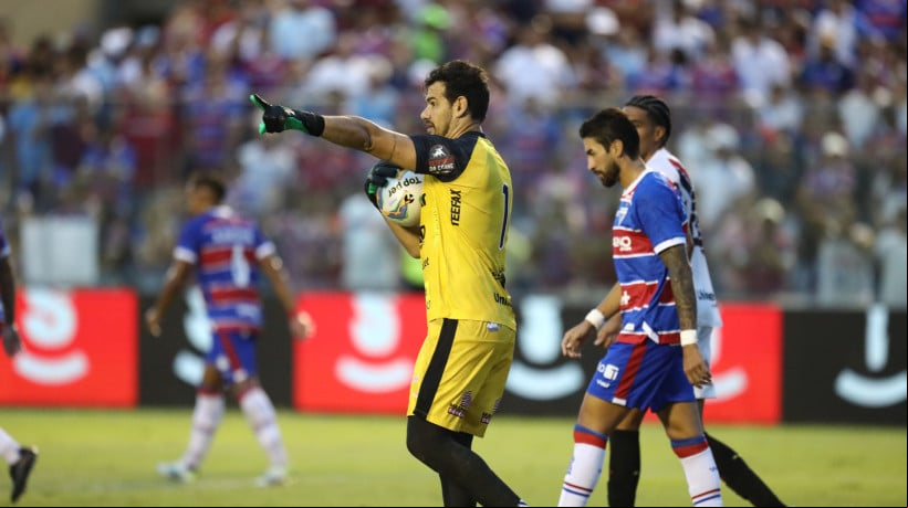 FORTALEZA-CE, BRASIL, 08.03.2025: Matheus Cavichioli. Jogo Ferroviário vs Fortaleza. Estádio presidente Vargas. (foto: Fabio Lima/ OPOVO) 